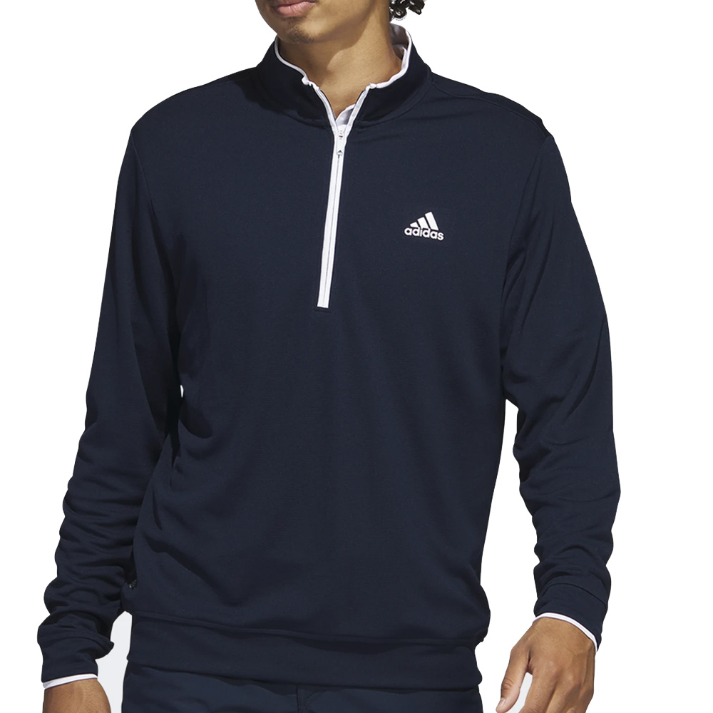 Bewolkt Bekentenis natuurpark adidas Golf LTWT Herren Sweater 1/4 Zip navy - Bekleidung M | Golf & Günstig
