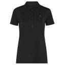 Alberto Golf Damen Polo Mia Dry Comfort schwarz