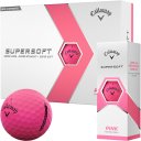 Callaway Supersoft Golfball 12er matt pink