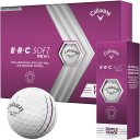 Callaway ERC Soft REVA Triple Track Golfball 3er weiss