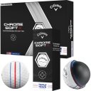 Callaway Chrome Soft X Triple Track Golfball 3er weiss