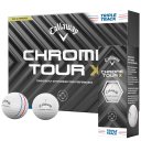 Callaway Chrome Tour X Golfball 3er triple track