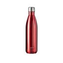 CARYO Wasserflasche aus Edelstahl in rot