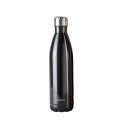 CARYO Wasserflasche aus Edelstahl in schwarz