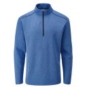 Ping Golf Herren Ramsey 1/4 Zip Sweater blau