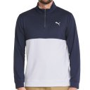 Puma Golf Herren Gamer 1/4 Zip Pullover navy/weiss