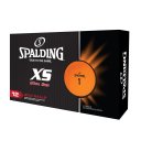 Spalding XtraSpin Golfball 12er orange