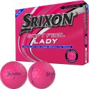 Srixon Soft Feel LADY Golfball 12er pink