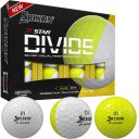 Srixon Z Star Divide Golfball 3er weiss/gelb