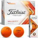 Titleist Velocity 12er Packung matt orange