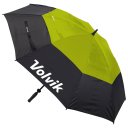 Volvik Golf Regenschirm 64" schwarz/lime