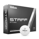Wilson Staff Model Golfball 3er weiss