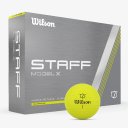 Wilson Staff Model X Golfball 3er gelb