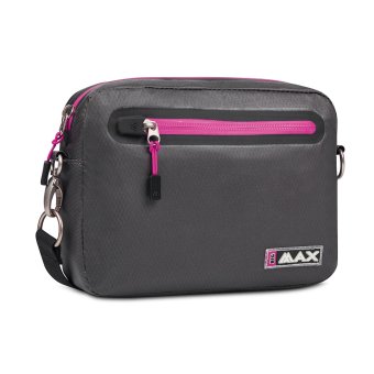 Big Max Aqua Value Bag Tasche dunkelgrau/pink 1