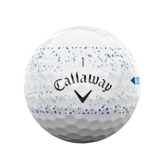 Callaway Supersoft Golfball 12er Splatter 360 weiss/blau 1