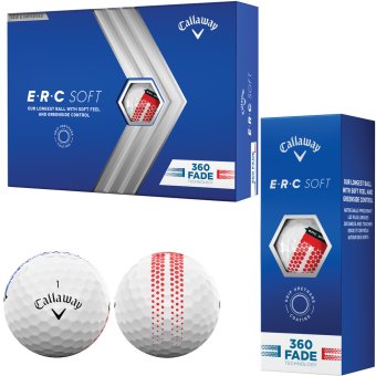 Callaway ERC Soft Fade Golfball 3er weiss 1