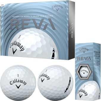 Callaway REVA Damen Golfball 12er weiss - 1 1