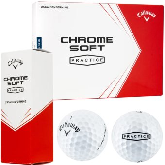 Callaway Chrome Soft Practice Golfball 12er 1