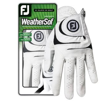 Footjoy WeatherSof Damengolfhandschuh weiss rechte (Linkshänder) | L