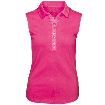 Girls Golf Basic Damen Polo ärmellos Sylvia 14500 pink XXL