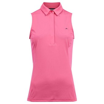 J.Lindeberg Golf Dena Polo ärmellos Damen pink XS