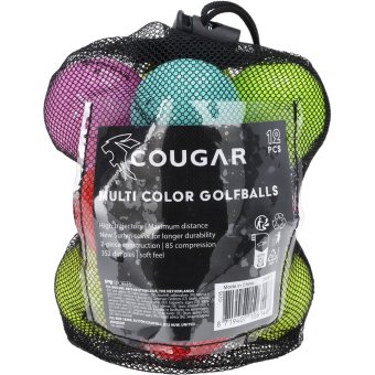 Cougar Distance Golfball 12er Netz bunt 1