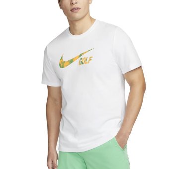 Nike Golf Swoosh T-Shirt weiss S