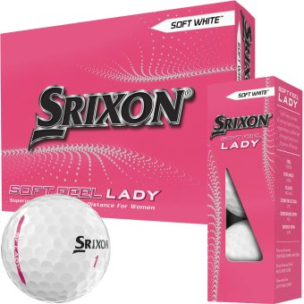 Srixon Soft Feel Lady Golfball 12er weiss 1