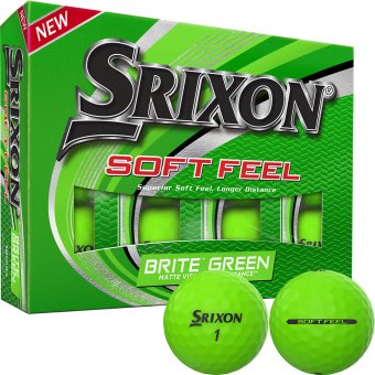 Srixon Soft Feel Golfball 12er grün 1