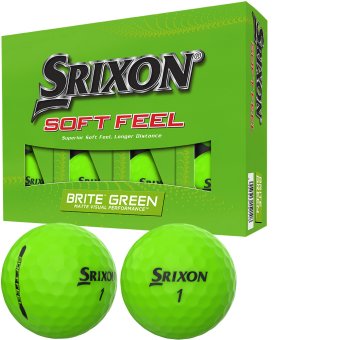 Srixon Soft Feel Brite Golfball 12er grün - 1 1