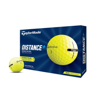 Taylor Made Distance+ Golfball gelb 12er 1