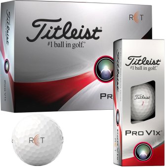 Titleist Pro V1x RCT Golfball 2024 12er Packung weiss 1