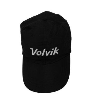 Volvik Cap schwarz Logo vorne 1