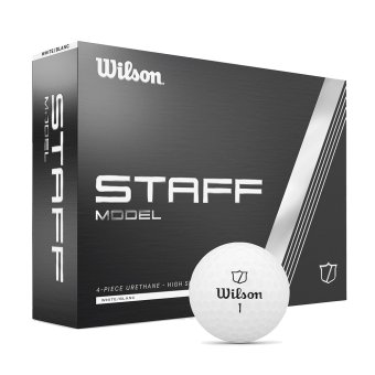 Wilson Staff Model Golfball 3er weiss 1