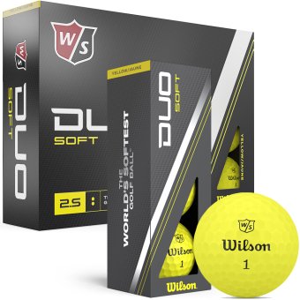 Wilson Staff DUO soft+ 2.0 12er gelb - 1 1